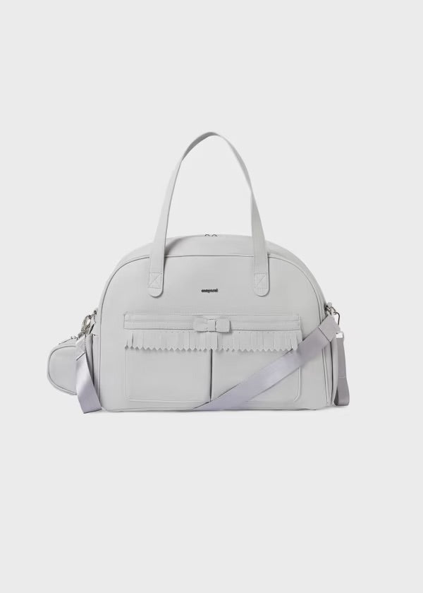 Bolso maternidad flecos bebé