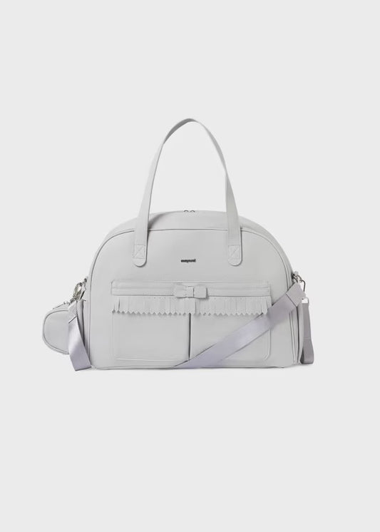 Bolso maternidad flecos bebé
