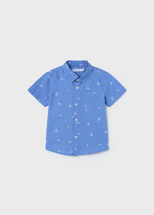 Camisa m/c estampado peq