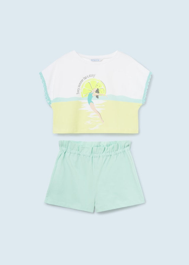Conjunto short grafica