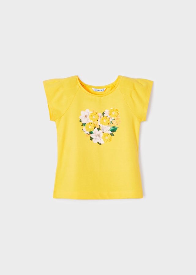 Camiseta m/c aplicaciones