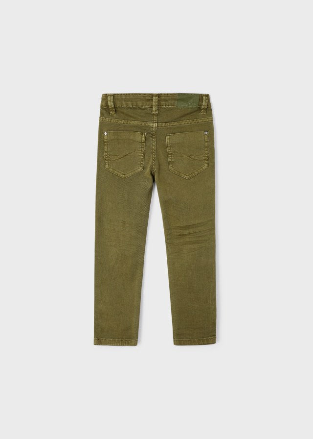 Pantalón sarga elastan