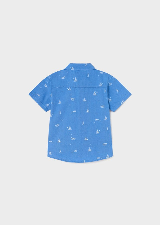 Camisa m/c estampado peq