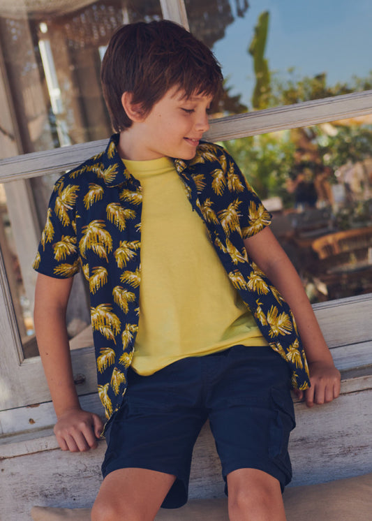 Camisa m/c estampado