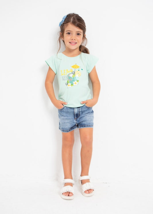 Camiseta m/c aplicaciones