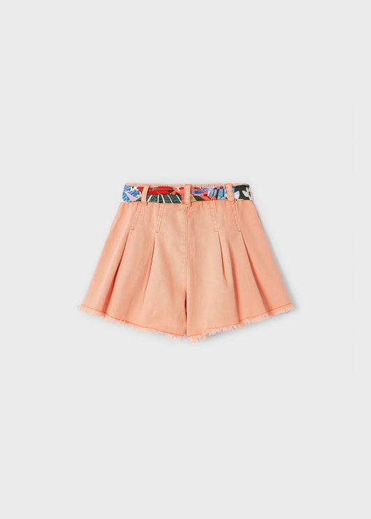 Pantalón corto sarga