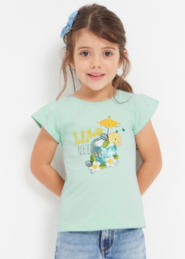 Camiseta m/c aplicaciones