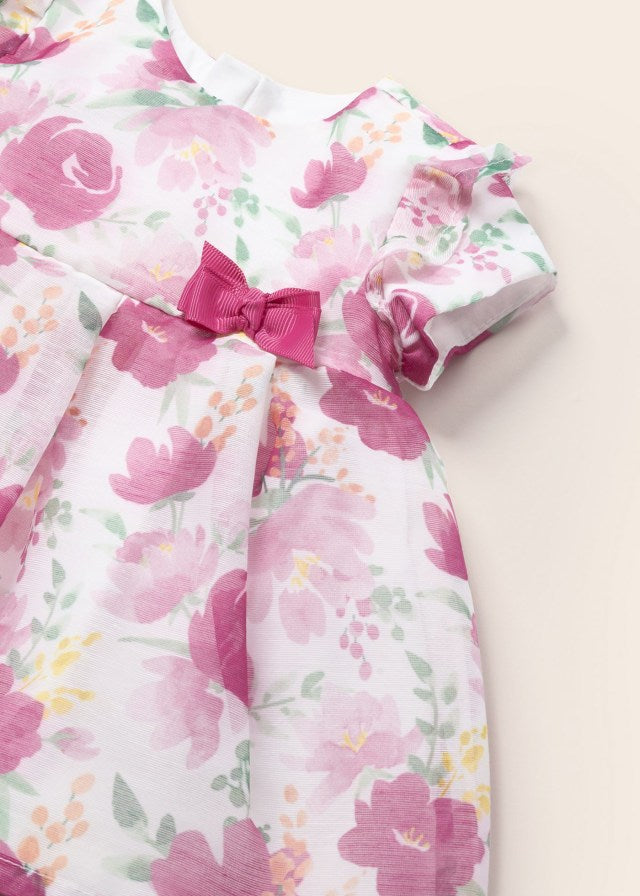 Vestido ceremonia estampado
