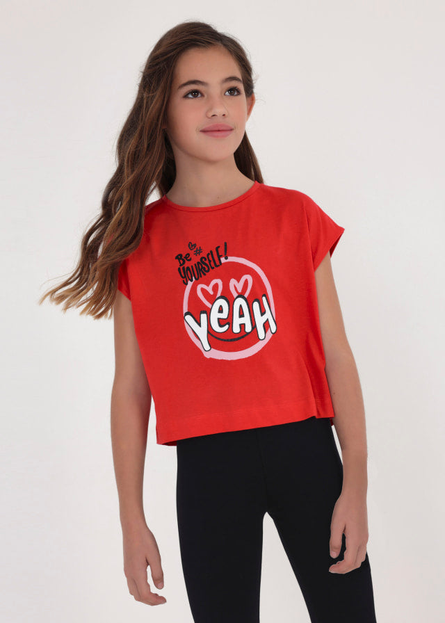 Camiseta m/c nudo espalda
