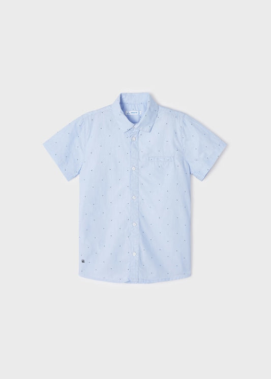 Camisa m/c micro estampado