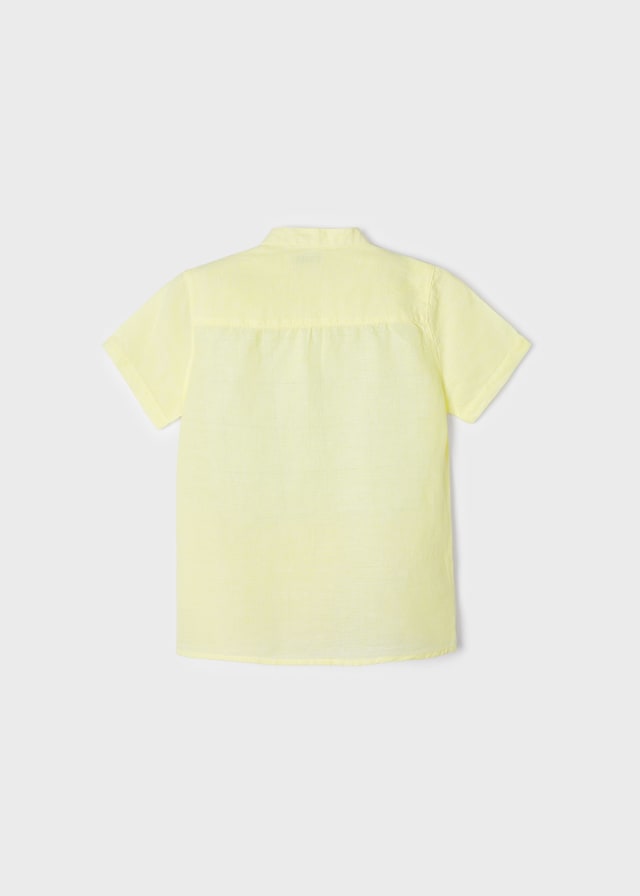 Camisa m/c c/mao lino