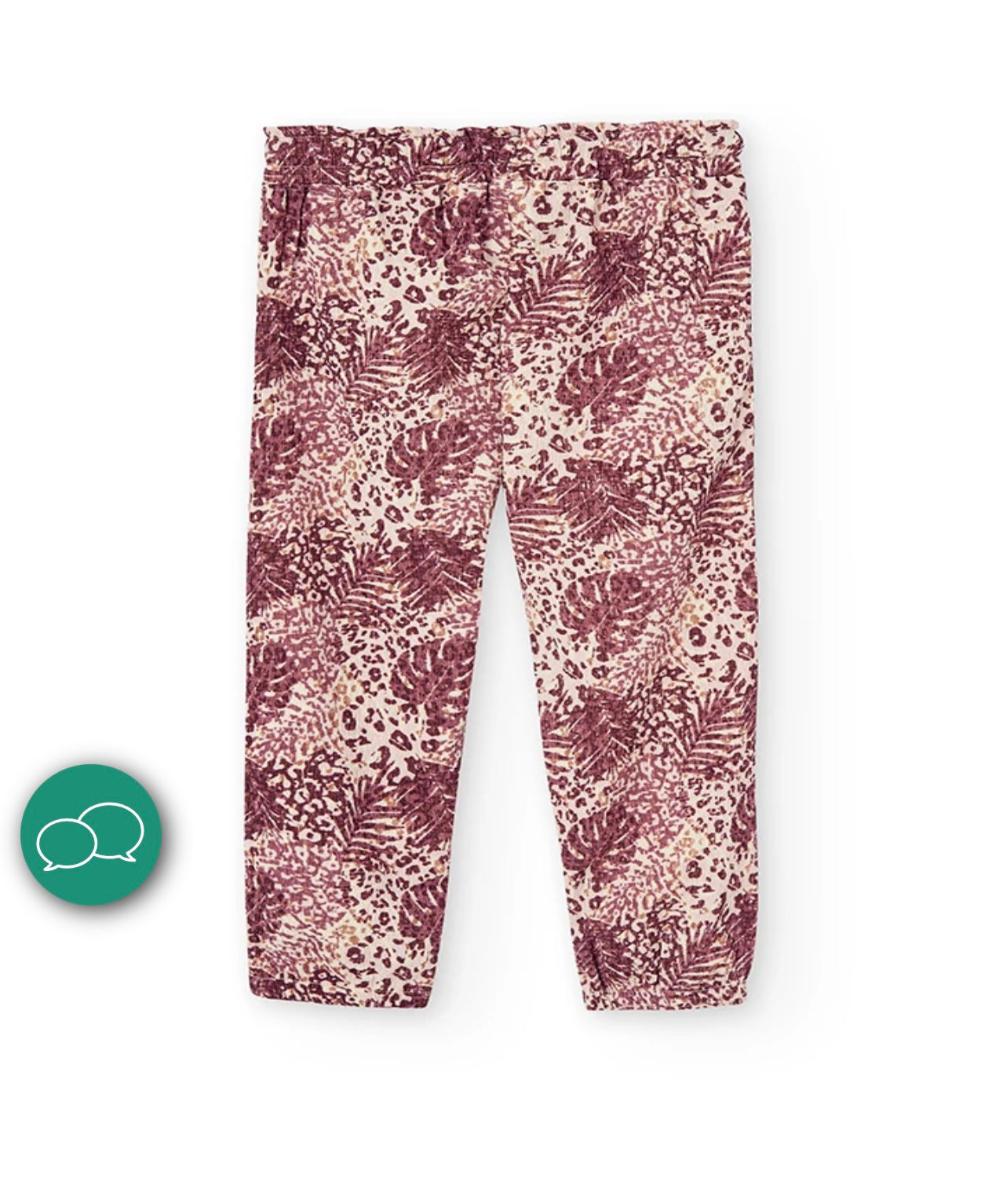 Pantalón bambula estampado