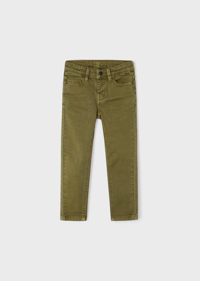 Pantalón sarga elastan