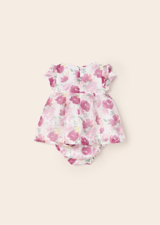 Vestido ceremonia estampado